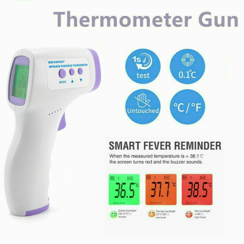 Ir Infrared Digital Forehead Fever Thermometer Non Contact Baby Adult Body New Baby Baby Safety Health Baby Thermome