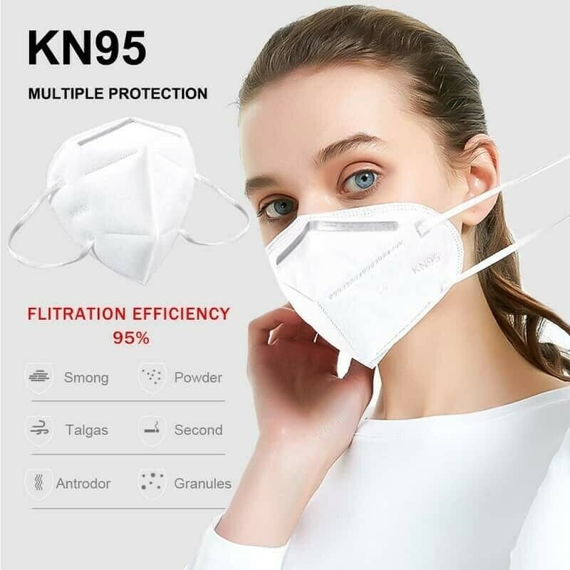 4 ply ffp2 KN95 mask with filter ce fda certificated Foldable Pm 2.5