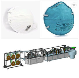 N95 cup mask Semi automatic production-line  Cup Type Respirator (Mask) Production Line supplier